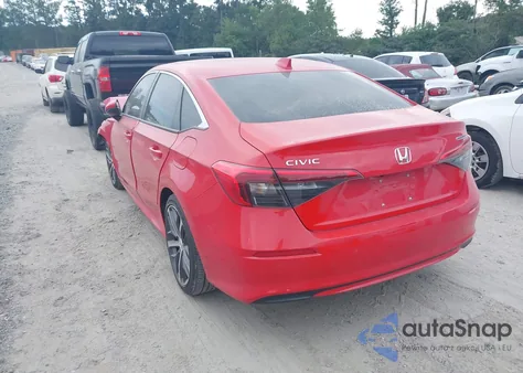 2022 Honda Civic Touring из США, поврежденный, VIN 2HGFE1F92NH314857